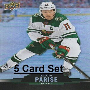 Zach Parise Hockey Card Collection